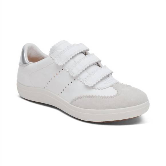 Aetrex | Shoes | New Aetrex Womens Morgan Arch Support Sneaker In White ...
